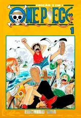 Capa de One Piece 3 em 1 Vol. 1